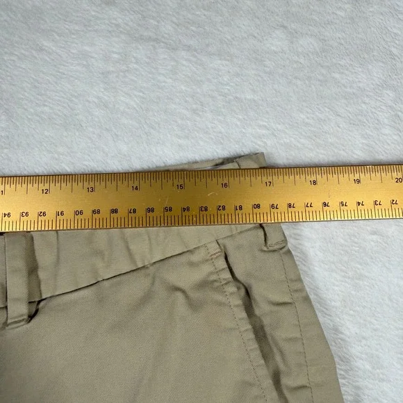 Polo Golf Ralph Lauren Mens Cotton Twill Stretch Khaki Shorts Size 34 - Picture 9 of 12